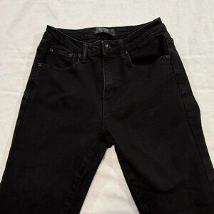 Monkey Ride Denim Black Skinny Jeans Size 5/27